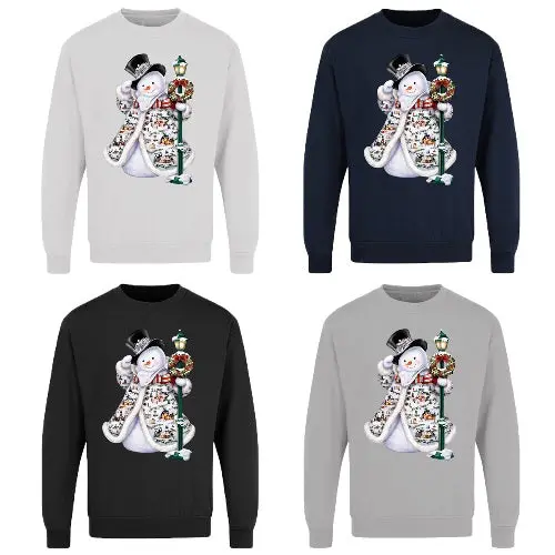 Christmas Festive Snowman Jumper - Image 2